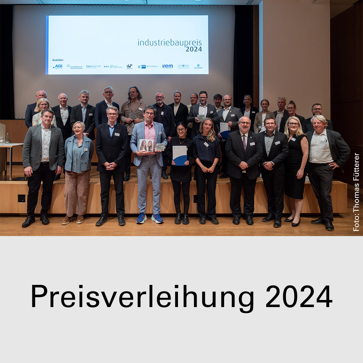 Icon mit Link zur Preisverleihung industriebaupreis2024